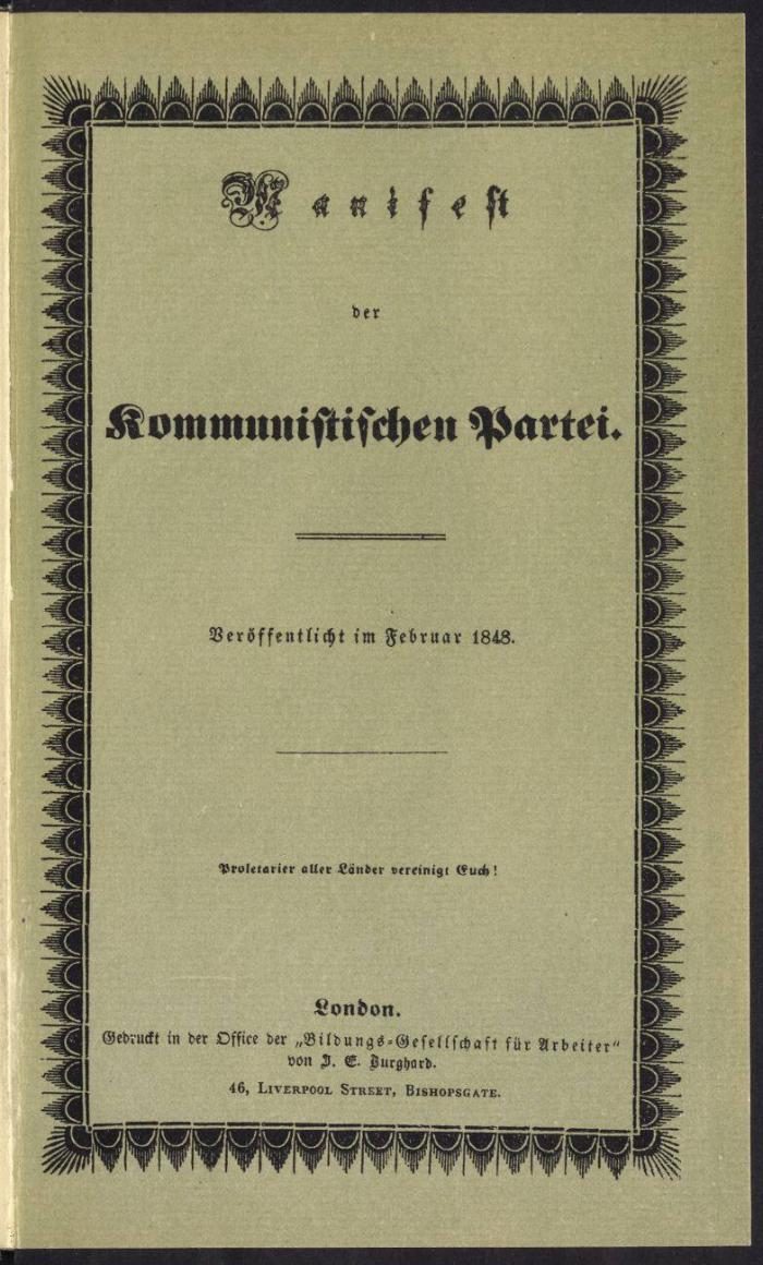 Manifest der Kommunistischen Partei