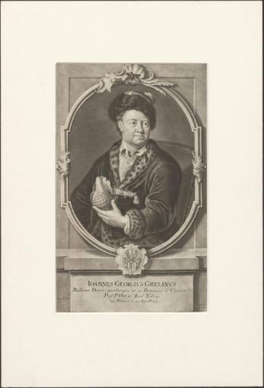 Portrait von Johann Georg Gmelin