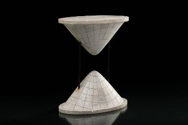 Zweischaliges Hyperboloid mit Krümmungslinien