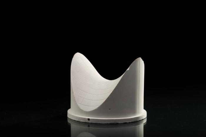 Hyperbolisches Paraboloid mit Krümmungslinien