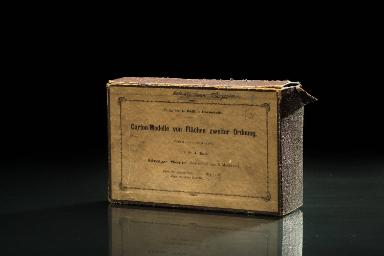 Carton-Modelle von Flächen zweiter Ordnung