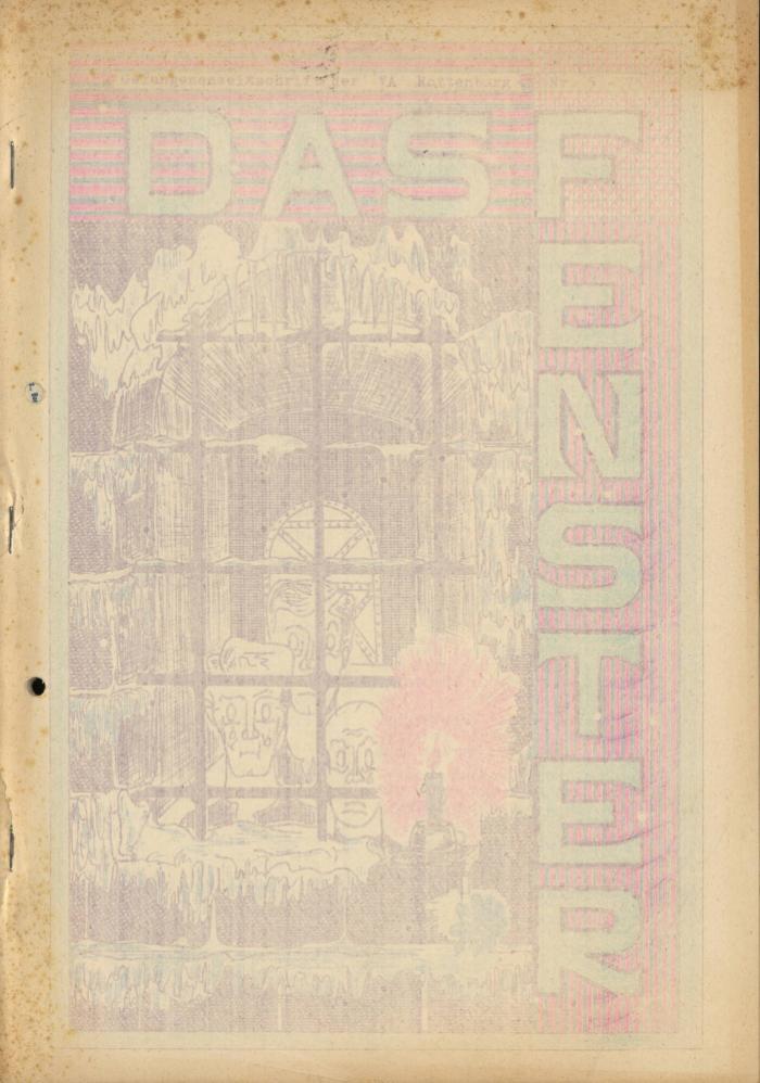 Das Fenster : Gefangenenzeitschrift der JVA Rottenburg
