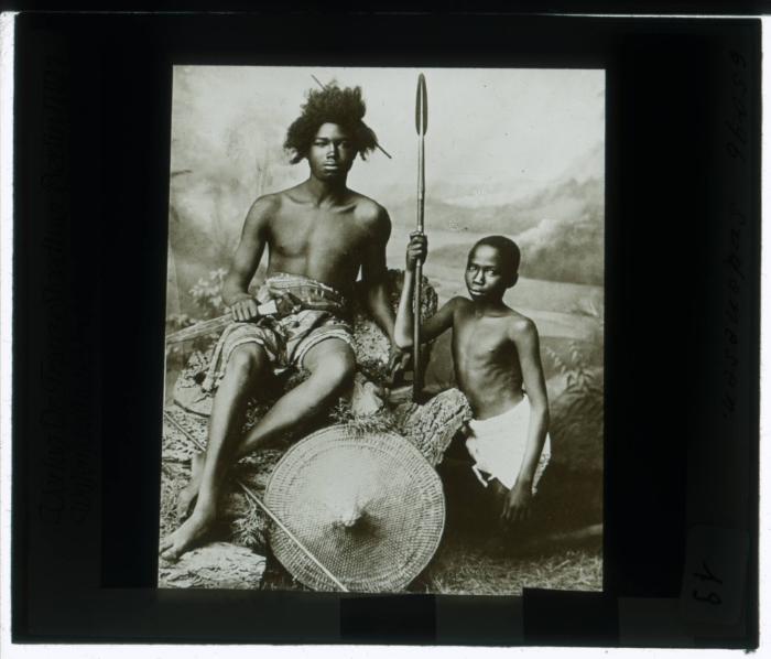 Studiofotografie "Bischarikrieger"