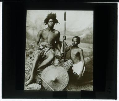Studiofotografie "Bischarikrieger"