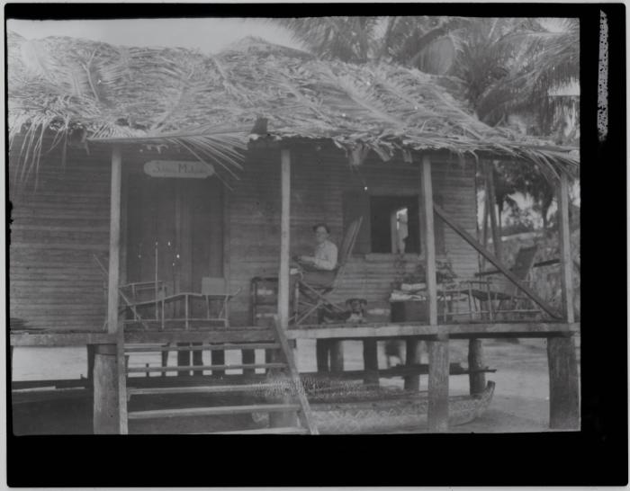 Expeditionslager der "Deutschen Marine-Expedition 1907-1909" in Muliama