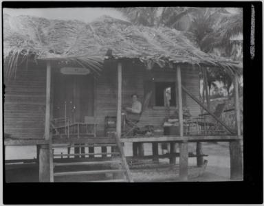 Expeditionslager der "Deutschen Marine-Expedition 1907-1909" in Muliama