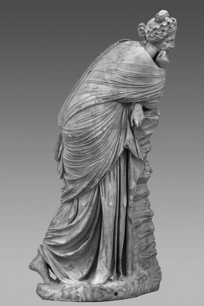 Aufgelehnte Muse, sog. Polyhymnia