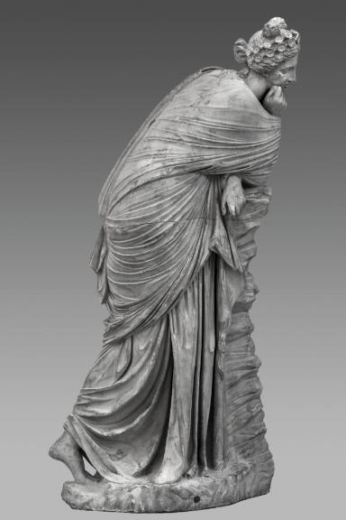 Aufgelehnte Muse, sog. Polyhymnia