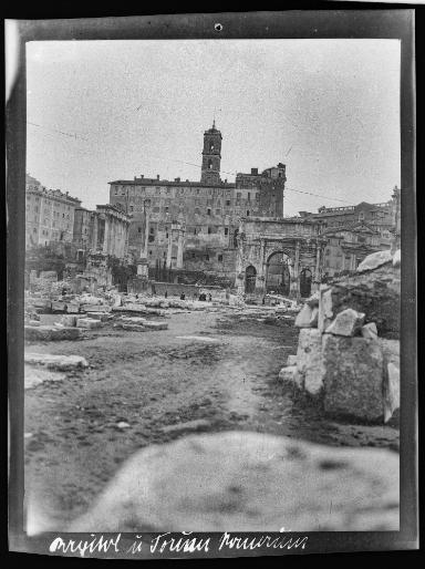 Rom, Forum Romanum und Capitol von Westen