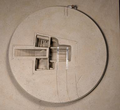 Grundrissmodell der Tomba delle Cinque Sedie (Banditaccia-Nekropole, Cerveteri)