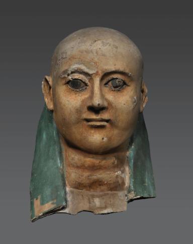 Totenmaske, vielleicht eines Priesters