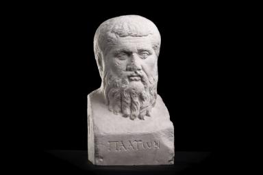 Porträtherme des Philosophen Platon