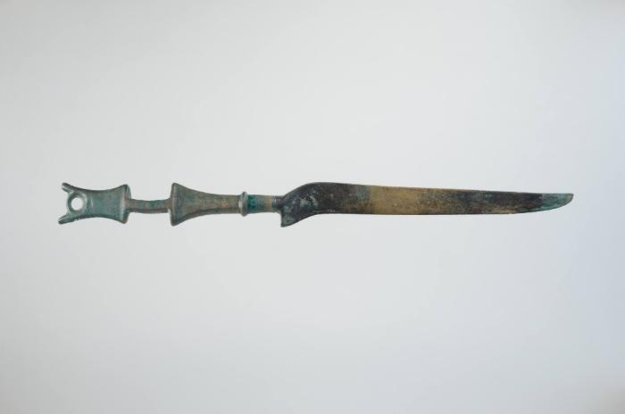 Messer der Urnenfelderzeit aus Kupfer