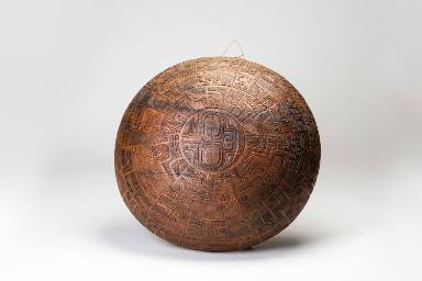 Holzschale "pora" von den Marquesas-Inseln