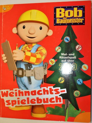 Kinderbuch: Bob der Baumeister Weihnachts-Spielebuch
