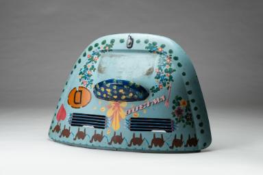 "VW 1300" - bemalte Motorhaube