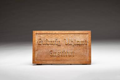 Schild "Ludwig-Uhland-Institut"