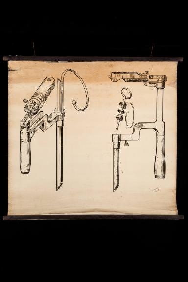 Instrumentarium zur Broncho-Oesophagoskopie – Technische Zeichnung (2)