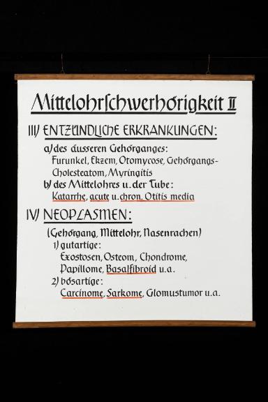 Mittelohrschwerhörigkeit II