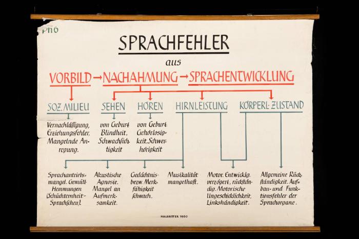 Sprachfehler aus Vorbild, Nachahmung, Sprachentwicklung