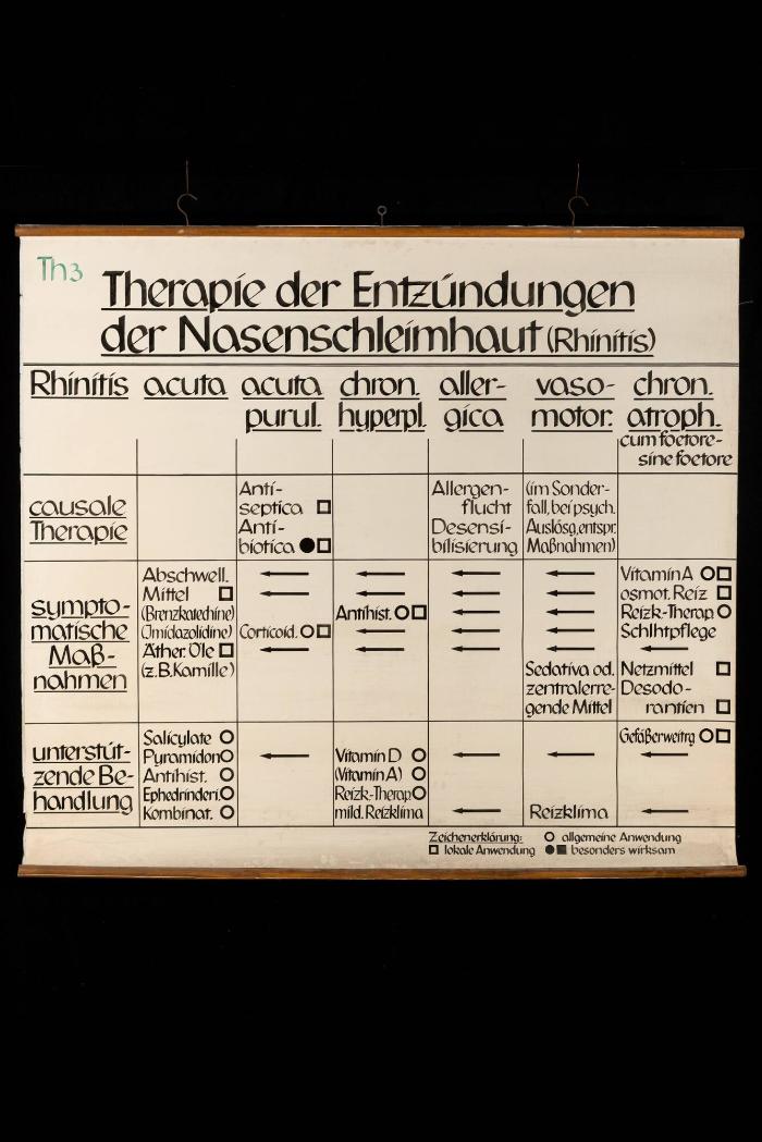 Therapie der Entzündungen der Nasenschleimhaut (Rhinitis)