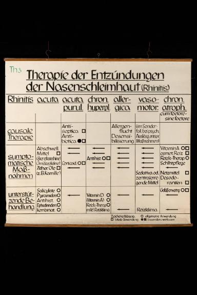 Therapie der Entzündungen der Nasenschleimhaut (Rhinitis)
