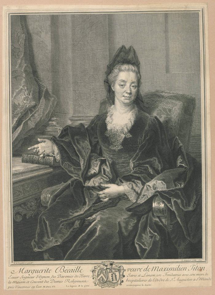 Marguerite Bécaille veuve de Maximilien Titon