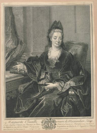 Marguerite Bécaille veuve de Maximilien Titon