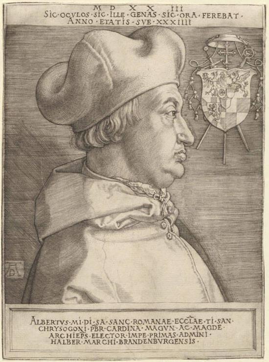 Albrecht von Brandenburg, Erzbischof von Mainz und Magdeburg