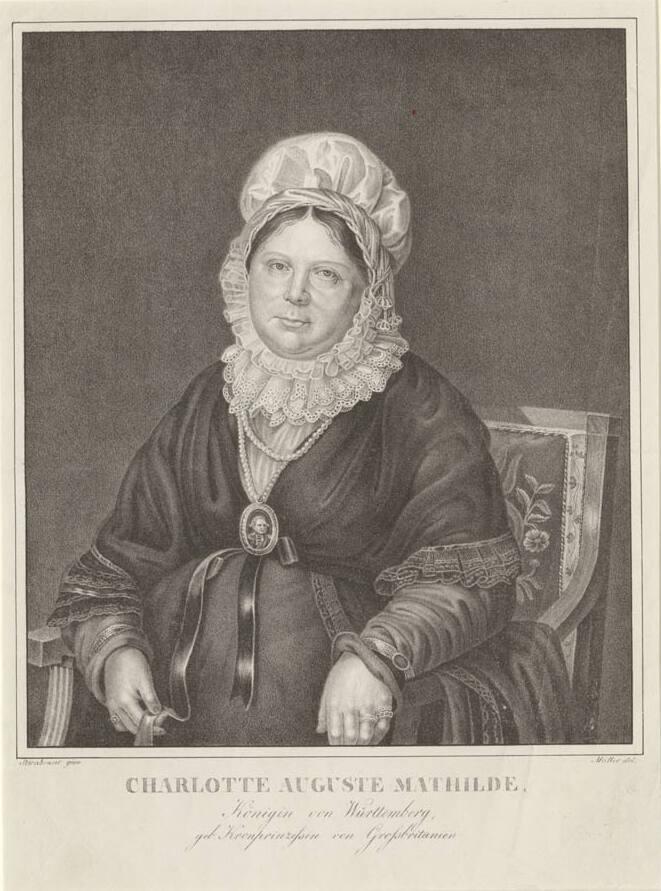 Königin Charlotte Auguste Mathilde von Württemberg
