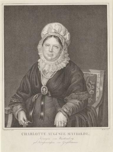 Königin Charlotte Auguste Mathilde von Württemberg