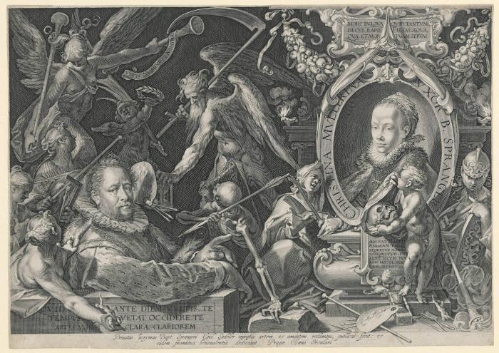 Bartholomäus Spranger, Christine 
Spranger