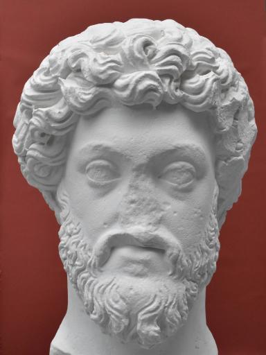 Kolossalporträt des Marcus Aurelius aus Markouna