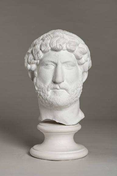Porträtkopf des Hadrian aus Jerusalem