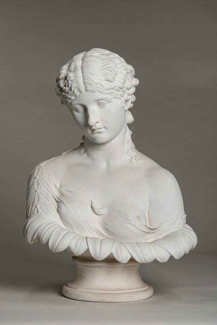 Porträtbüste der Antonia Minor im Blätterkelch, sog. Klytia
