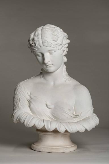Porträtbüste der Antonia Minor im Blätterkelch, sog. Klytia