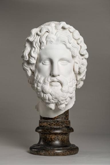 Kopf des Asklepios von Melos, sog. Asklepios Blacas