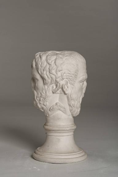 Doppelherme mit Porträts des Schriftstellers Xenophon und eines Unbekannten (sog. Hypereides, tatsächlich vielleicht der Redner Isokrates)