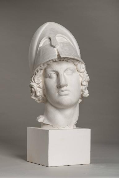 Kopf eines langhaarigen Kriegers, sog. Alexander der Große aus Kos