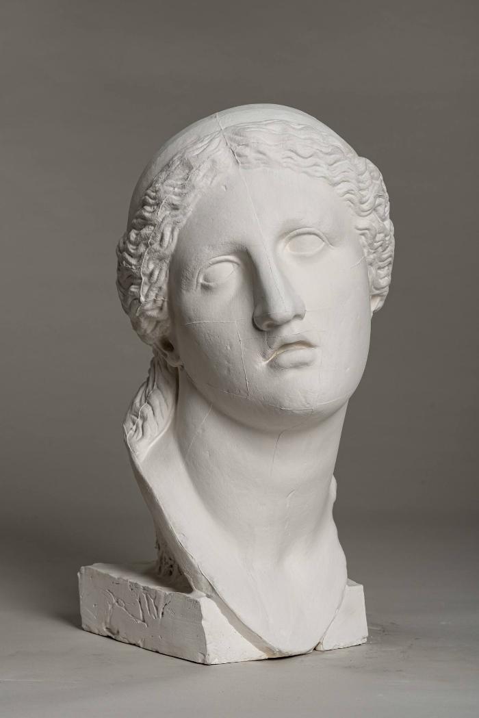 Büstenausschnitt der Niobestatue aus der Gruppe der sog. Niobiden