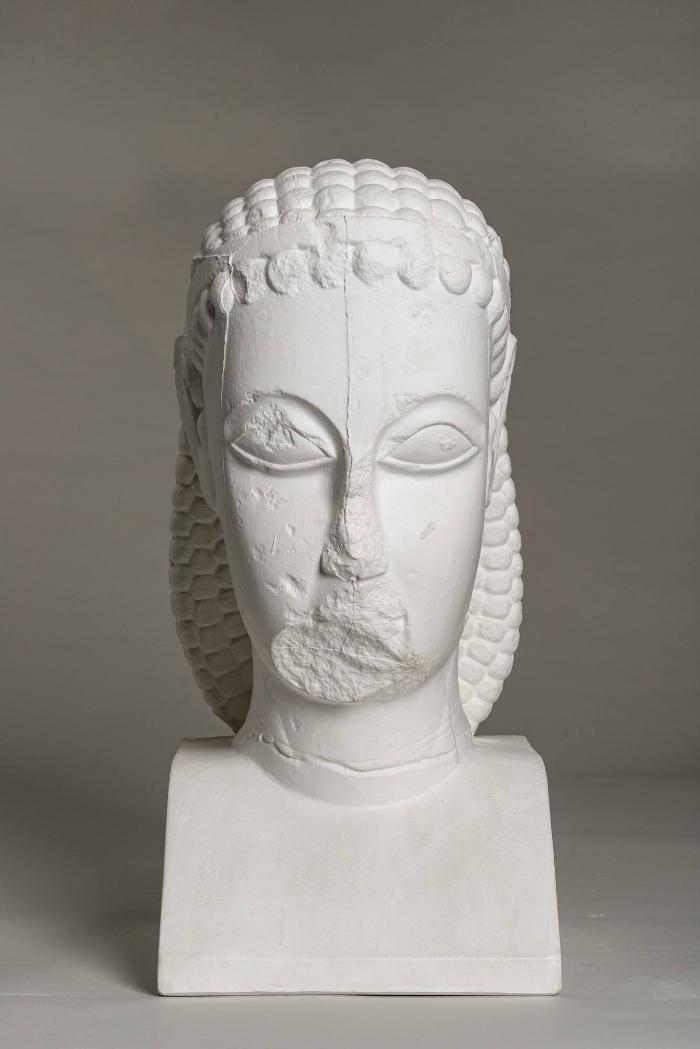 Kopf eines Kouros, sog. Dipylon-Kopf