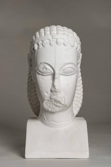 Kopf eines Kouros, sog. Dipylon-Kopf