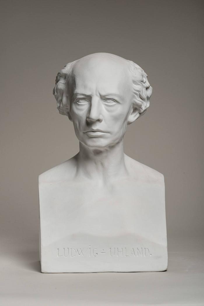 Porträtbüste des Dichters Ludwig Uhland (1787-1862)