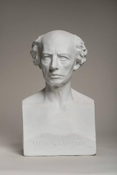 Porträtbüste des Dichters Ludwig Uhland (1787-1862)