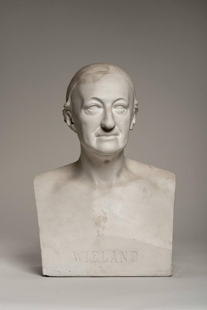 Porträtbüste des Dichters und Philologen Christoph Martin Wieland (1733-1813)