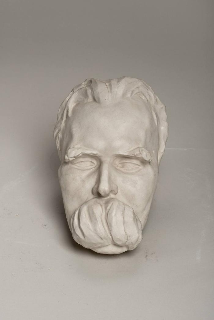 Totenmaske des Philologen und Philosophen Friedrich Nietzsche (1844-1900)