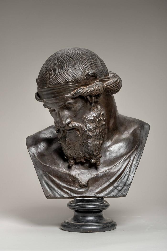 Büste des bärtigen Dionysos, sog. Dionysosplaton