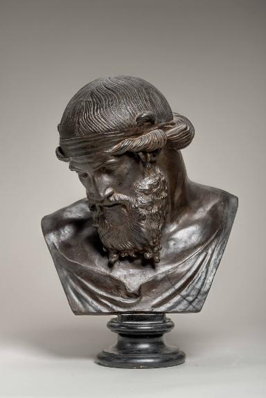 Büste des bärtigen Dionysos, sog. Dionysosplaton