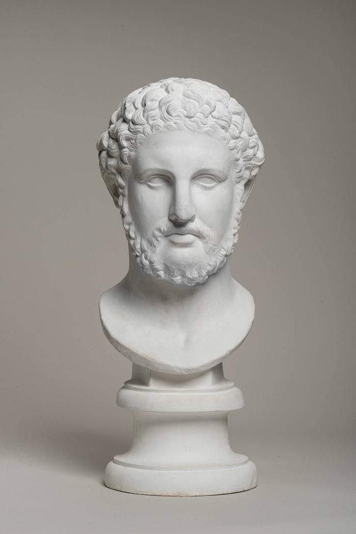 Porträtkopf eines bärtigen Mannes, sog. Alkibiades / Philipp II.