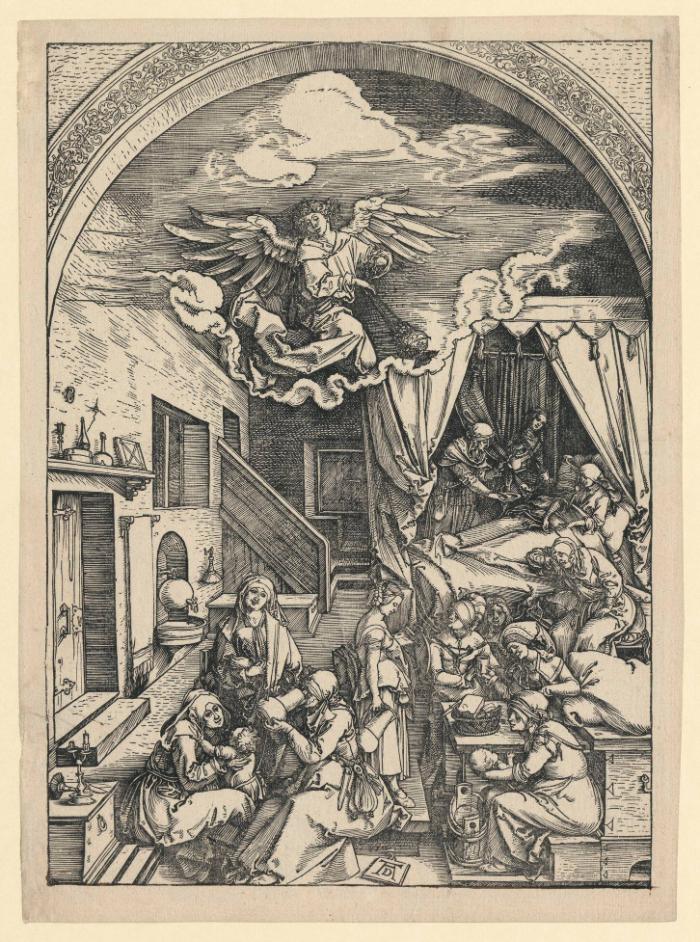 Die Geburt Mariens (Die Wochenstube)